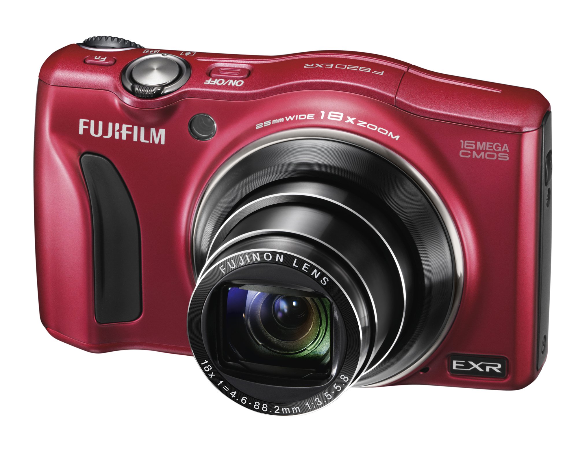 Amazon | FUJIFILM デジタルカメラ 1600万画素 ズーム光学18倍 レッド