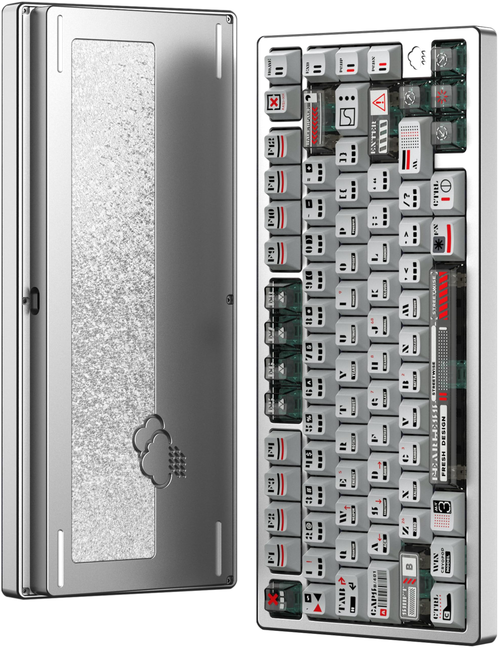 Amazon | WOBKEY RAINY 75 HE/Gateron Jade Proスイッチ搭載/ラピット