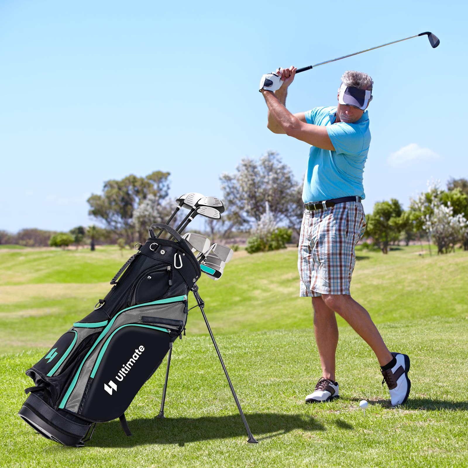 Amazon.co.jp: ULTIMATE メンズ ゴルフクラブセット - RH、9/10/11