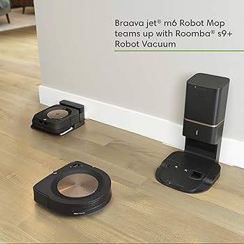Amazon.com - iRobot Roomba s9+ (9550) Robot Vacuum & Braava Jet m6