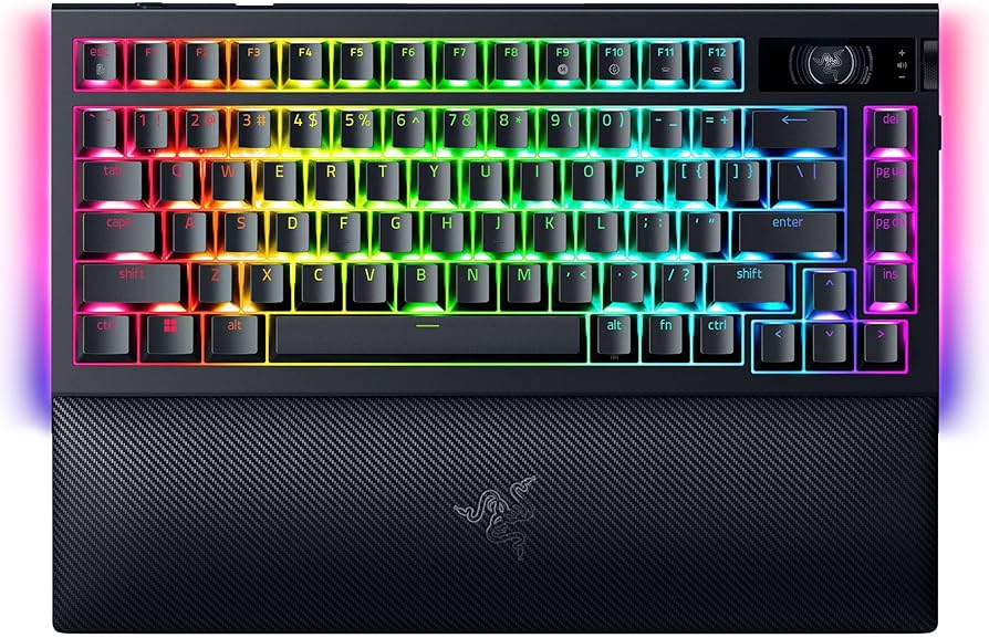 Amazon.co.jp: Razer レイザー BlackWidow V4 Pro 75% HyperSpeedと