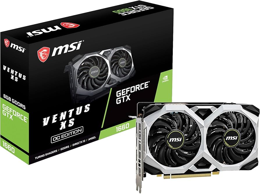Amazon.com: msi Gaming GeForce GTX 1660 192-Bit HDMI/DP 6GB GDRR5