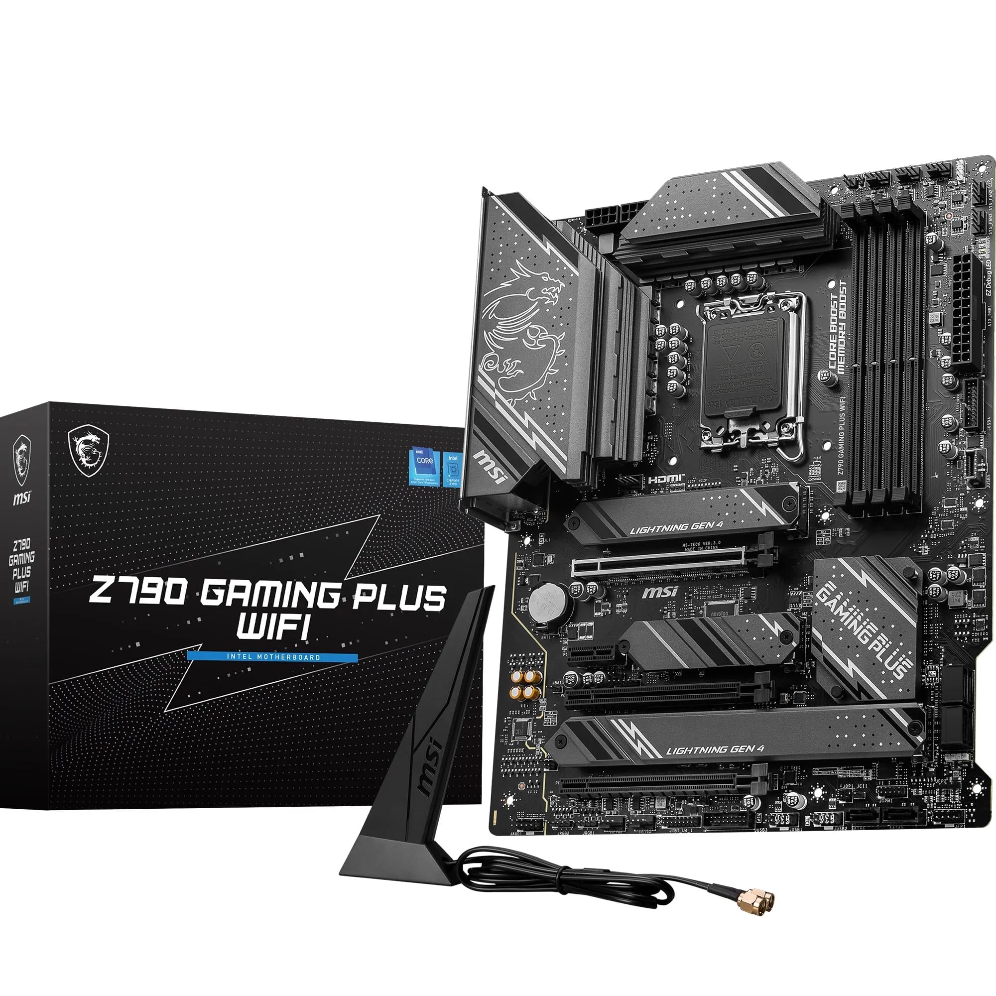 MSI PRO Z790 Gaming Plus WiFi, Intel ATX LGA 1700, Supports 12th