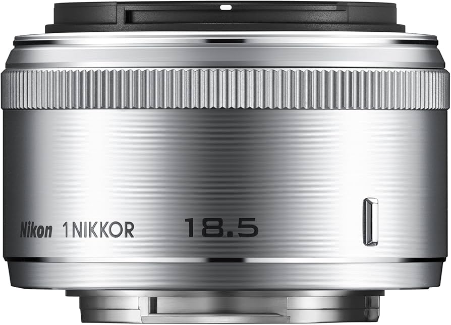 Amazon.com : 1 NIKKOR 18.5mm f / 1.8 Silver Nikon CX Format only