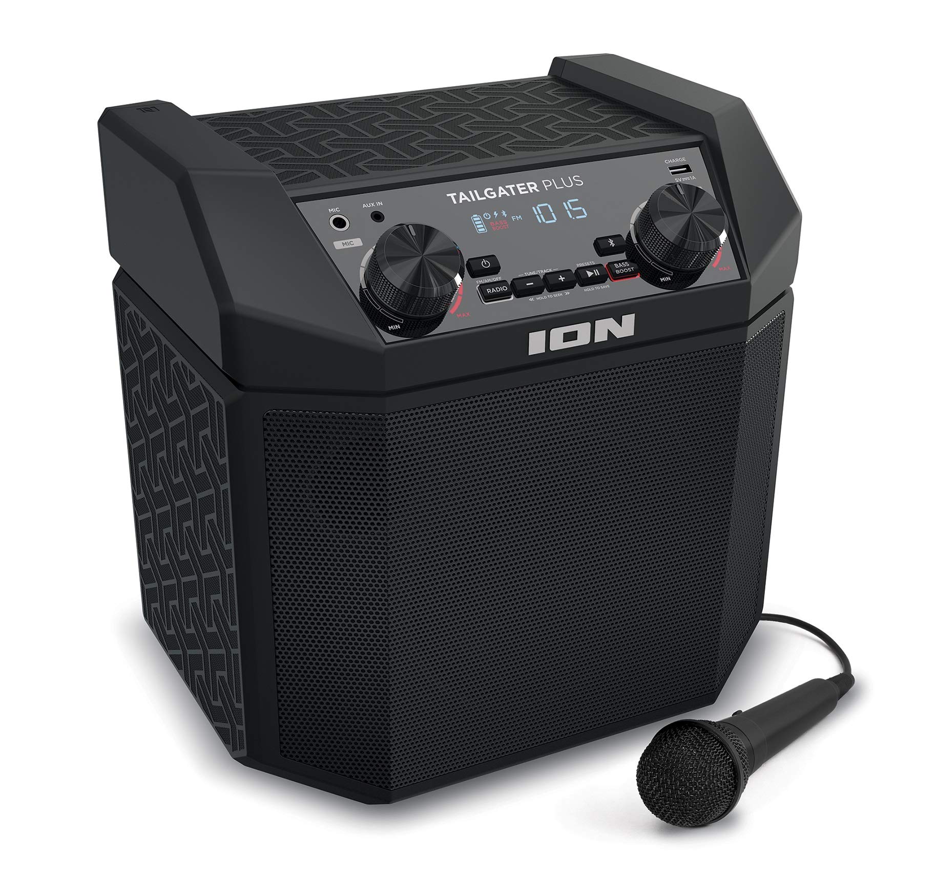 ION Audio Tailgater Plus - 50W Portable Outdoor Wireless Bluetooth