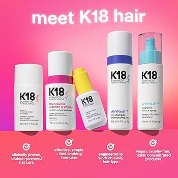 Amazon | K18 ヘアマスク 洗い流さない 15ml Leave-in molecular