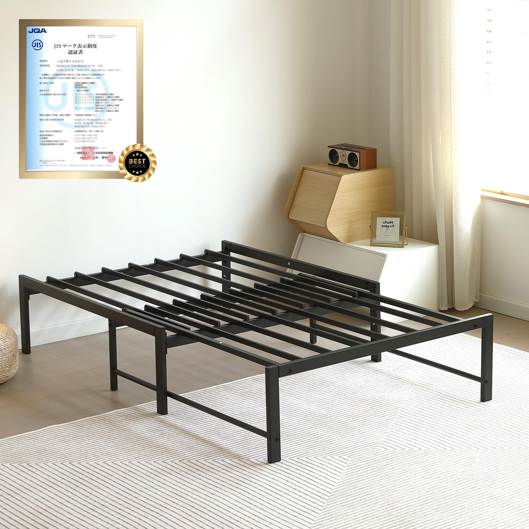 Amazon｜BTYJLEBE 折りたたみベッド 【長さ調節できる伸長式 | JIS認証