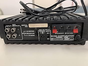 Amazon.co.jp: Bose Model 1705 ステレオパワーアンプ : 家電＆カメラ