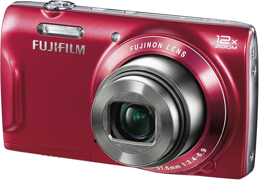 Amazon | FUJIFILM デジタルカメラ FinePix T500R 光学12倍 レッド F