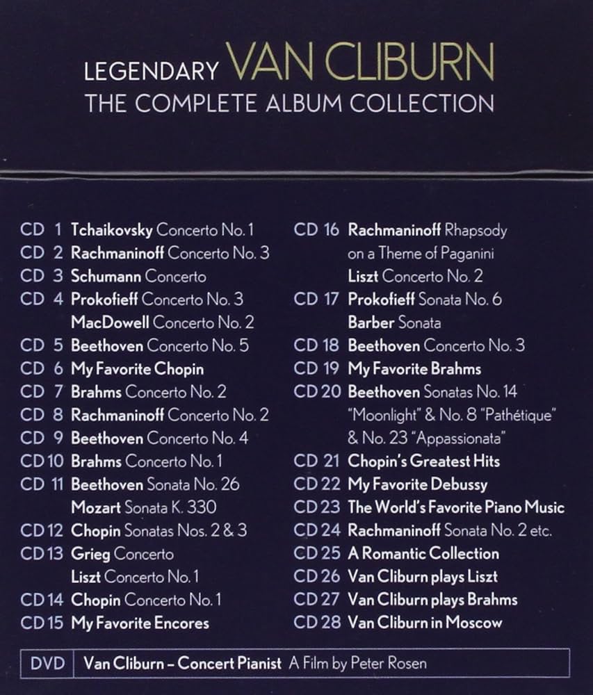 Van Cliburn - Van Cliburn - The Complete Album Collection - Amazon