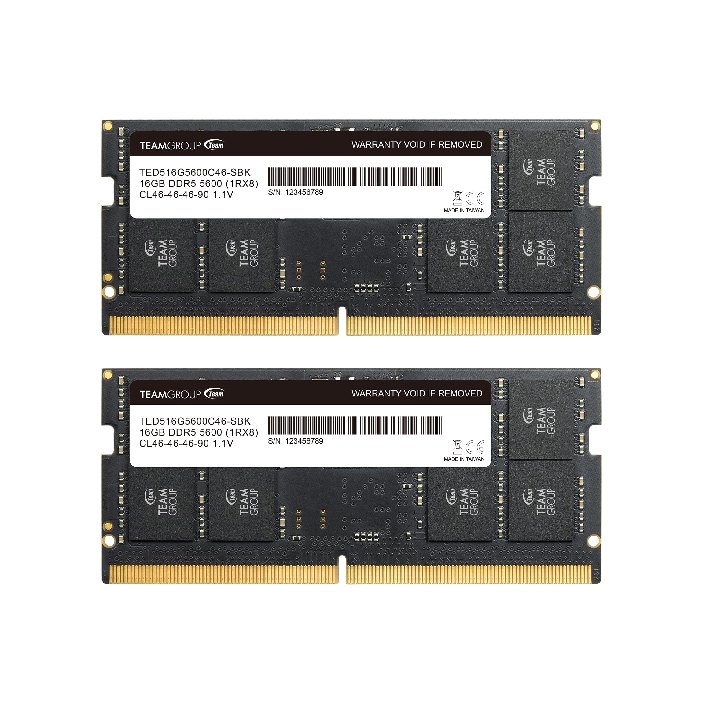Amazon.co.jp: TEAMGROUP Elite SODIMM DDR5 32GB (2x16GB) 5600Mhz