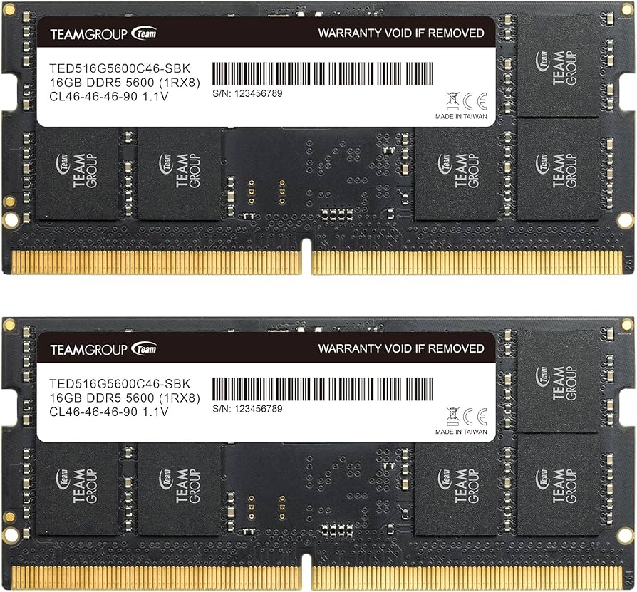 Amazon.co.jp: TEAMGROUP Elite SODIMM DDR5 32GB (2x16GB) 5600Mhz
