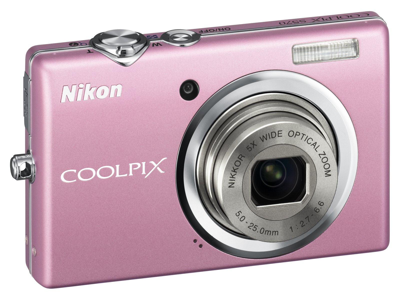 Amazon | Nikon デジタルカメラ COOLPIX (クールピクス) S570 ピンク