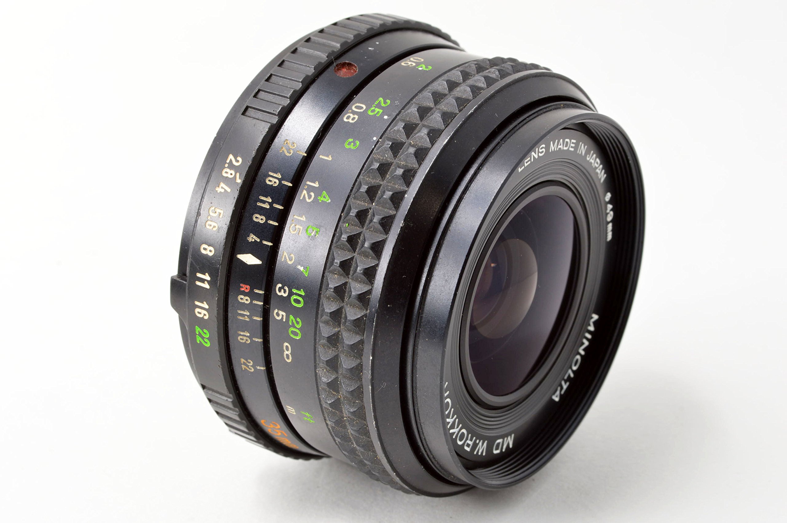 Amazon | Minolta MD W.Rokkor 35mm 1:2.8 | 一眼レフカメラ 通販