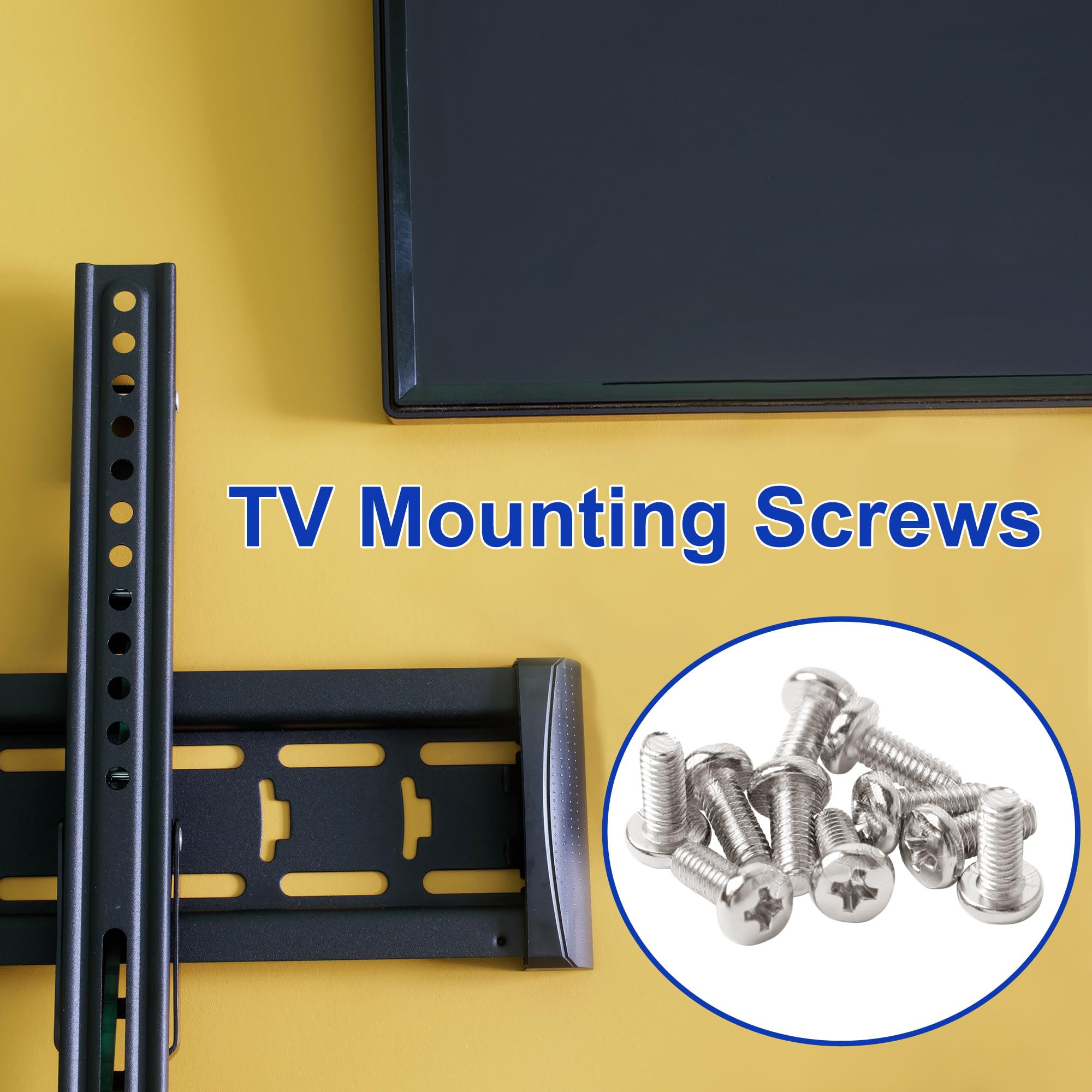 Amazon | uxcell M4 x 10mm TVマウントネジ コンピュータTV LCD