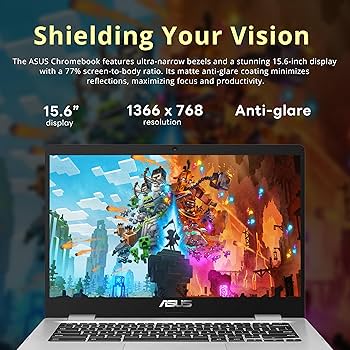 Amazon.com: Asus C523NA Chromebook 15.6'' HD Laptop, Intel Celeron