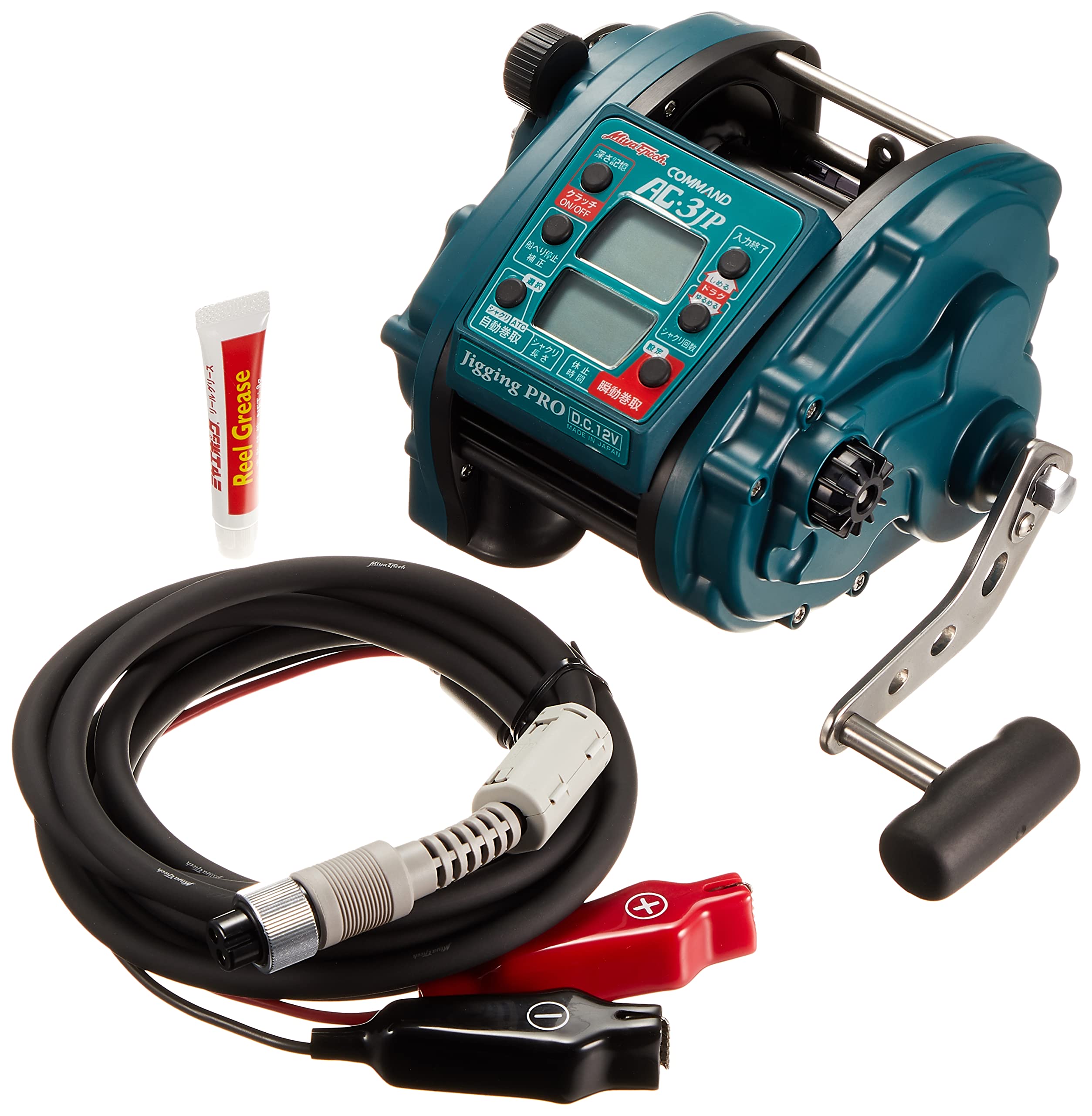 Amazon | ミヤエポック AC-3JP 12V電動リール コマンド AC-3JP 12V