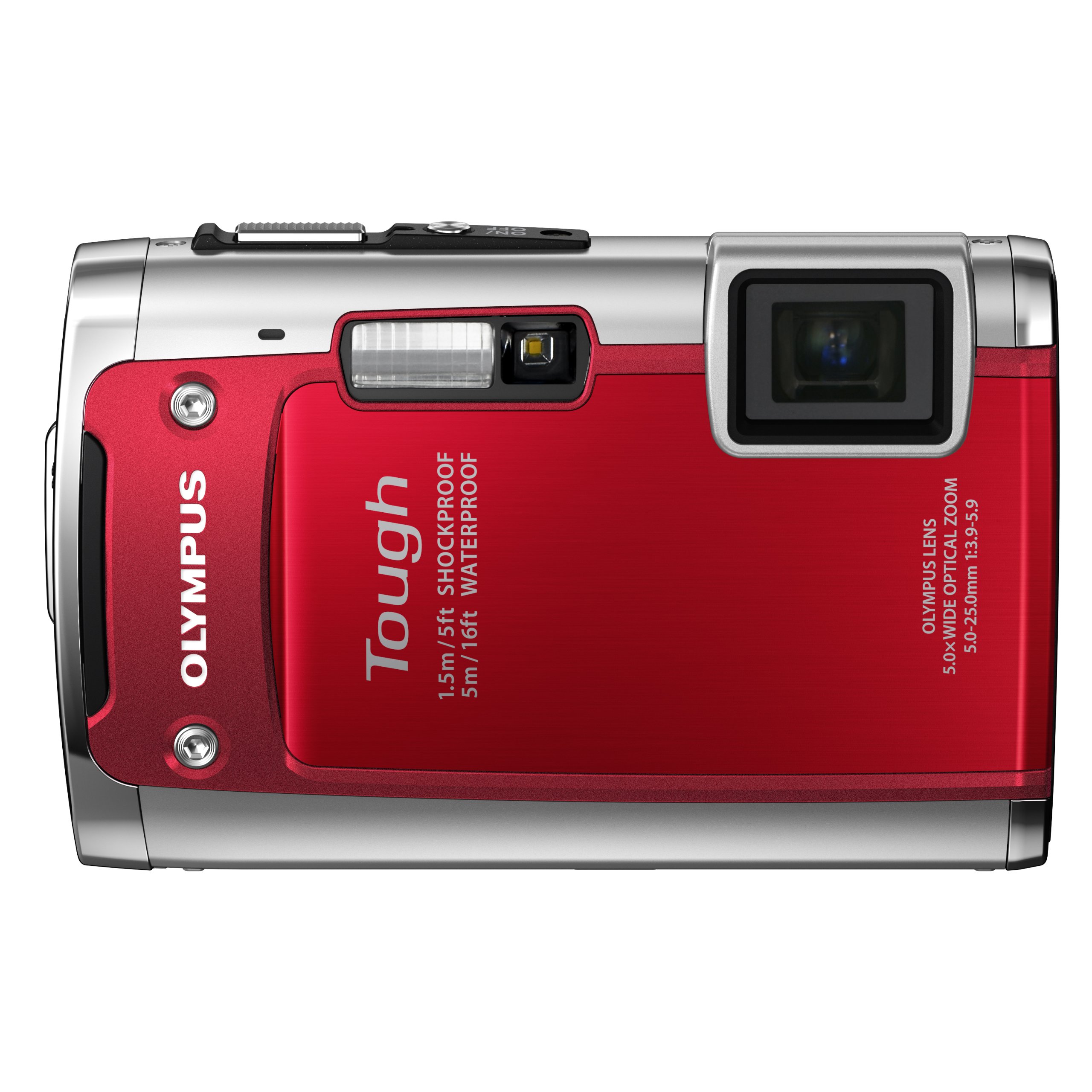 Amazon | OLYMPUS 防水デジタルカメラ TOUGH TG-610 レッド 5m防水 1.5