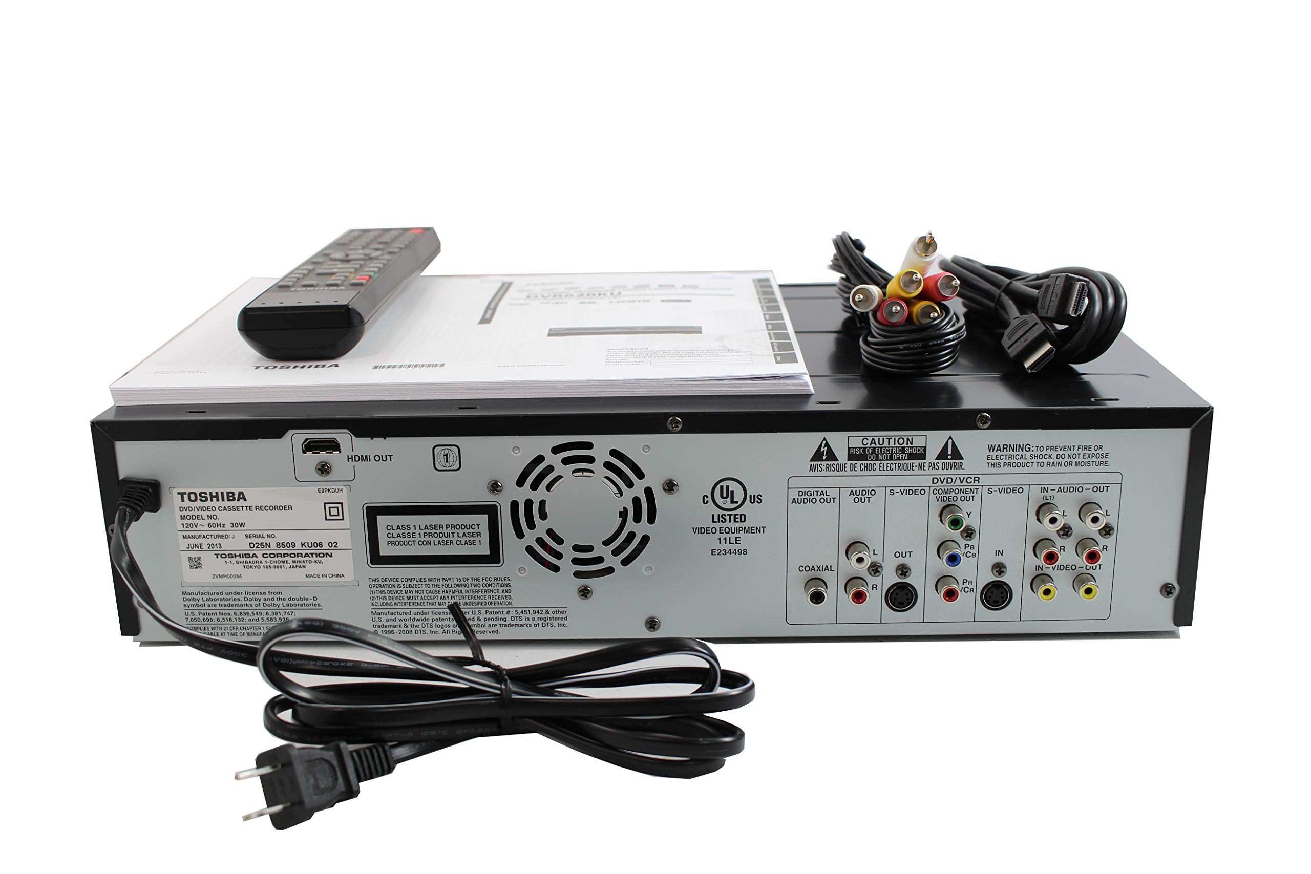 Amazon | 東芝 VHS - DVDレコーダー VCRコンボ リモコン付き HDMI