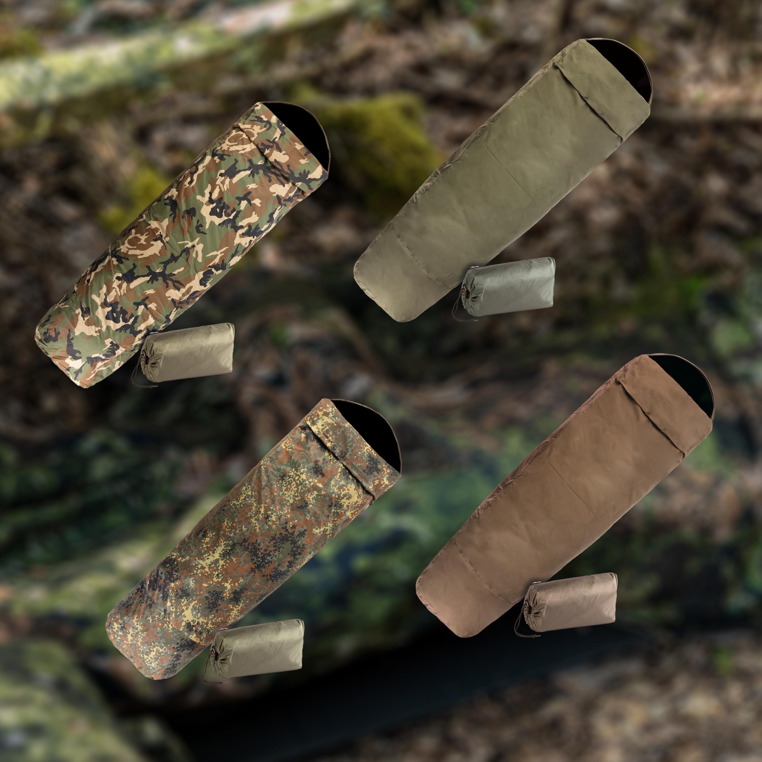 Amazon | MIL-TEC スリーピングバッグ カバー 防水・透湿 3層式