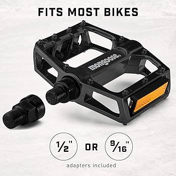 Amazon | Mountain Bike Pedal Fits 9/16