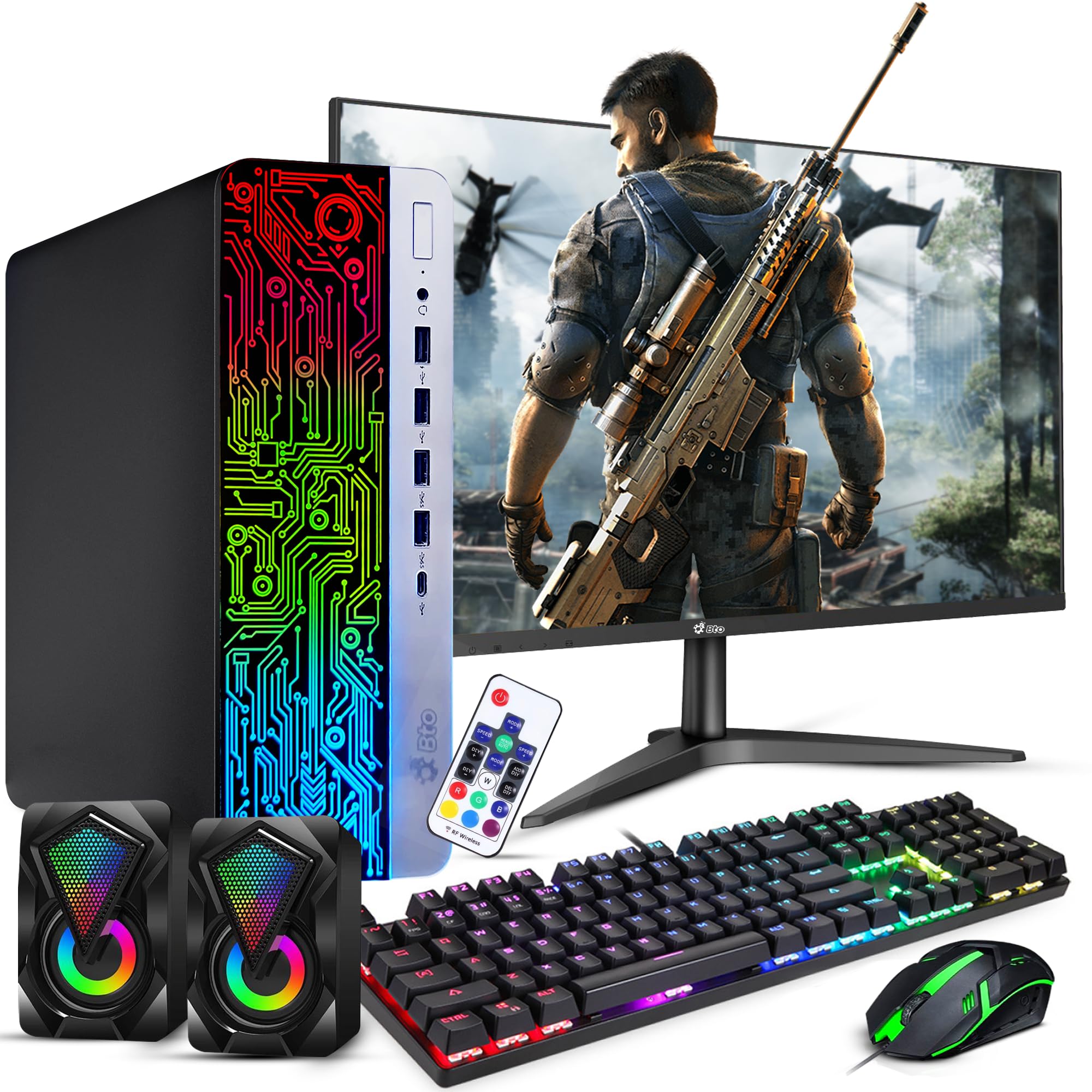 Amazon.com: BTO Windows 11 Pro Gaming Desktop PC HP G3 RGB – Intel