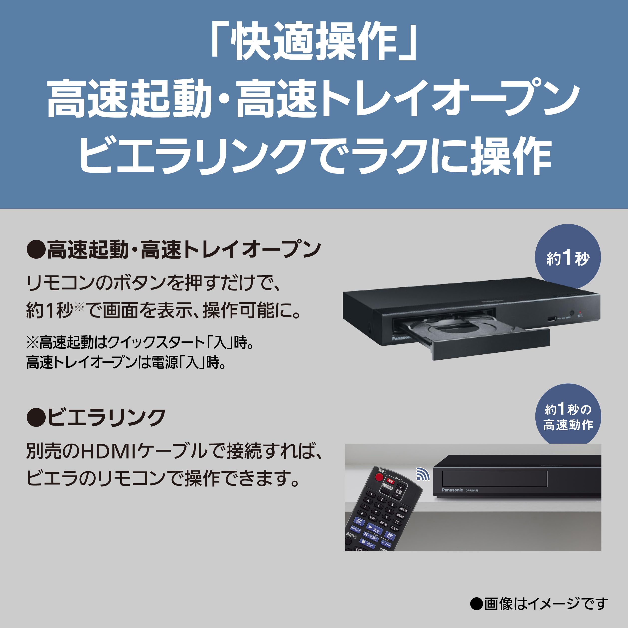 Amazon.co.jp: Panasonic DP-UB45S-K Blu-ray Player (HDR10+