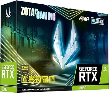 Amazon | ZOTAC Gaming GeForce RTX 3080 AMP Holo LHR 10GB 320BIT