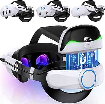 Amazon.co.jp: Elekasumi Meta Quest 3/Quest 3S/Quest 2用バッテリー