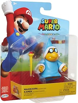 Amazon.co.jp: SUPER MARIO 任天堂 コレクタブル Magikoopa 4インチ