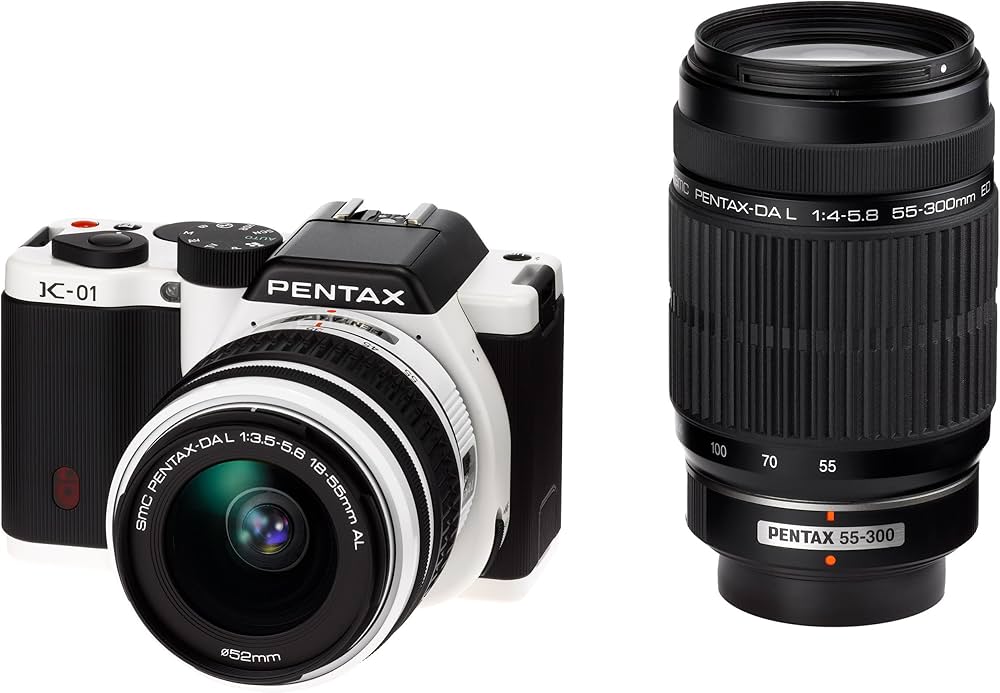 Amazon | PENTAX ミラーレス一眼カメラ K-01ダブルズームレンズキット
