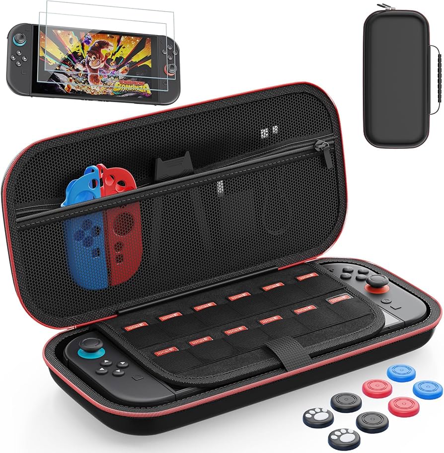 Amazon.co.jp: Switch 2 用ケース, AOJAKI Nintend0 Switch 2 用 収納