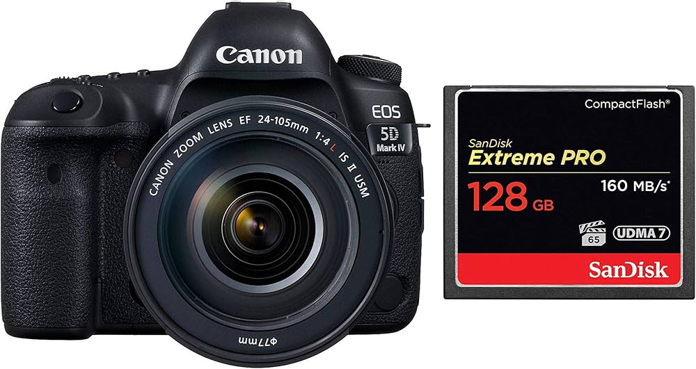 Buy Canon EOS 5D Mark IV 30.4 MP Digital SLR Camera (Black) + EF