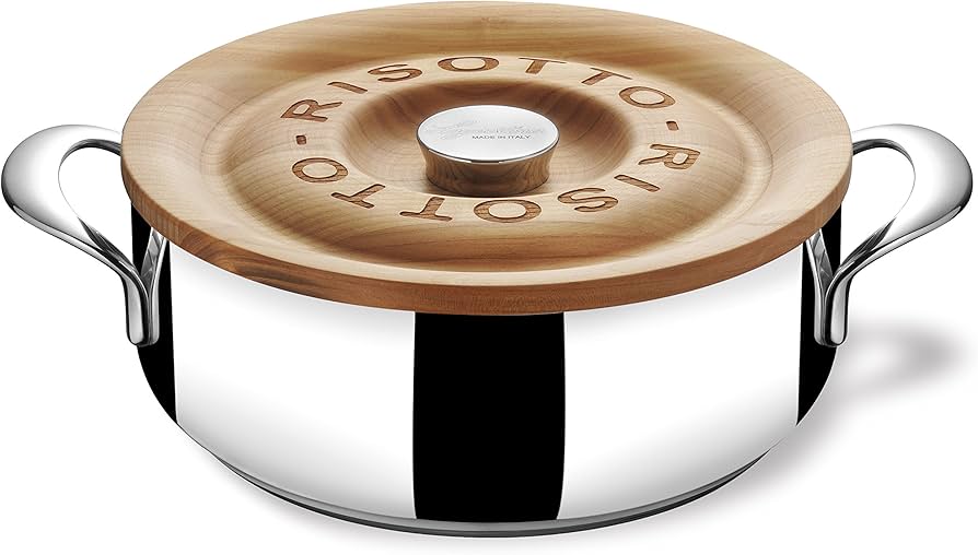 Amazon.co.jp: ラゴスティーナ 両手鍋 リゾット鍋 「ラ・リネア
