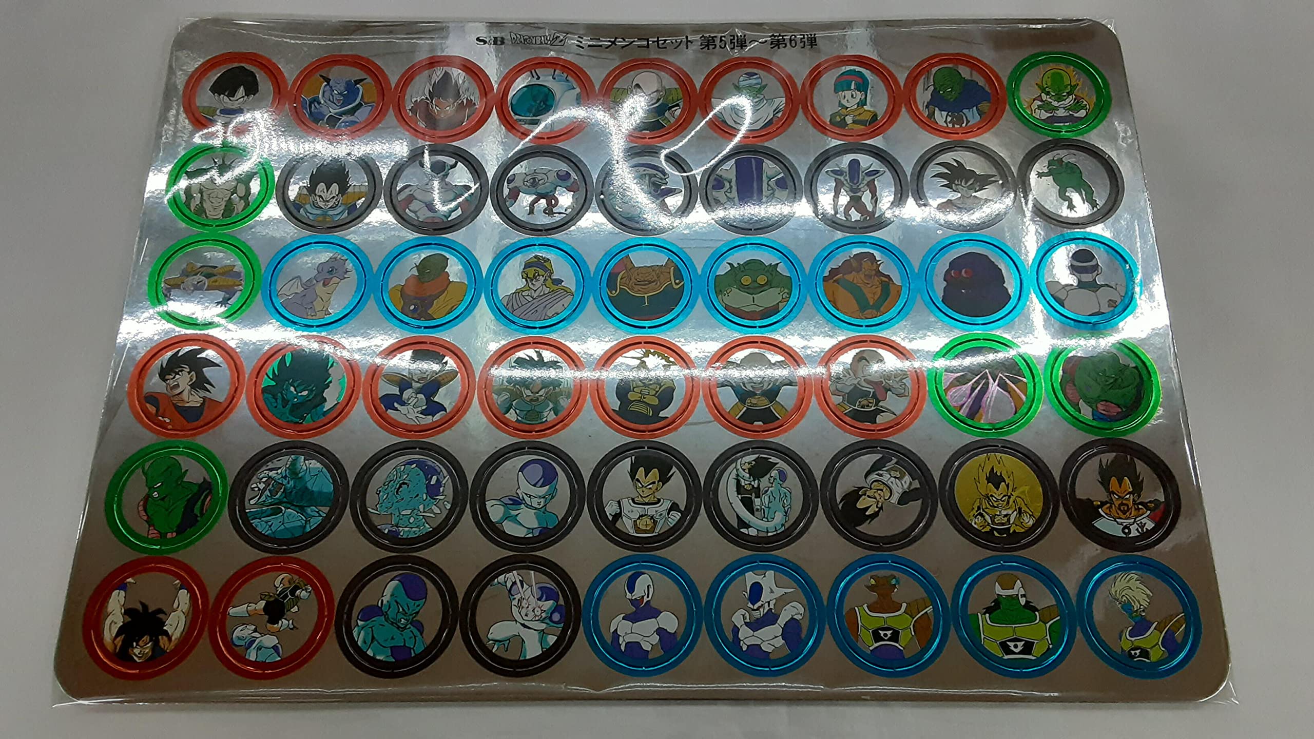 ドラゴンボールZ S&B オリジナルミニメンコホルダー（非売品）&メンコ