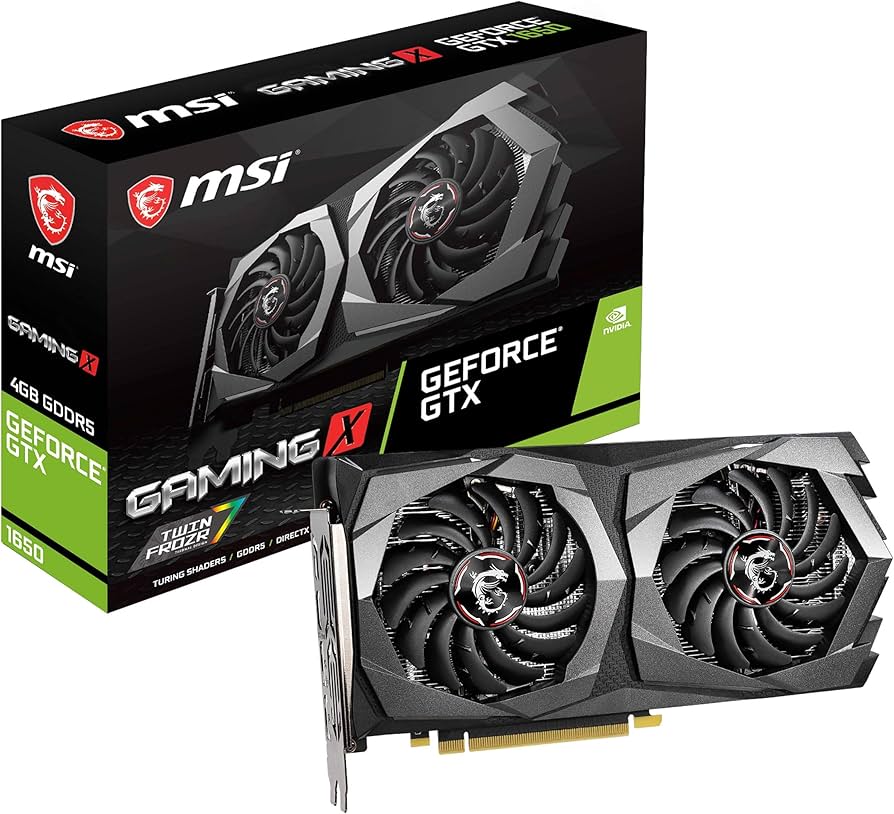 Amazon.com: msi Gaming GeForce GTX 1650 128-Bit HDMI/DP 4GB GDRR5