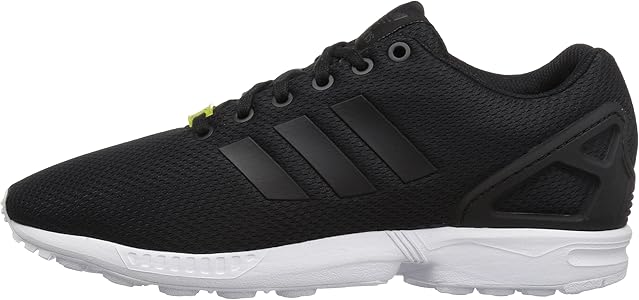 Amazon.com | adidas Originals Boy's ZX Flux J Shoe, Black/Black