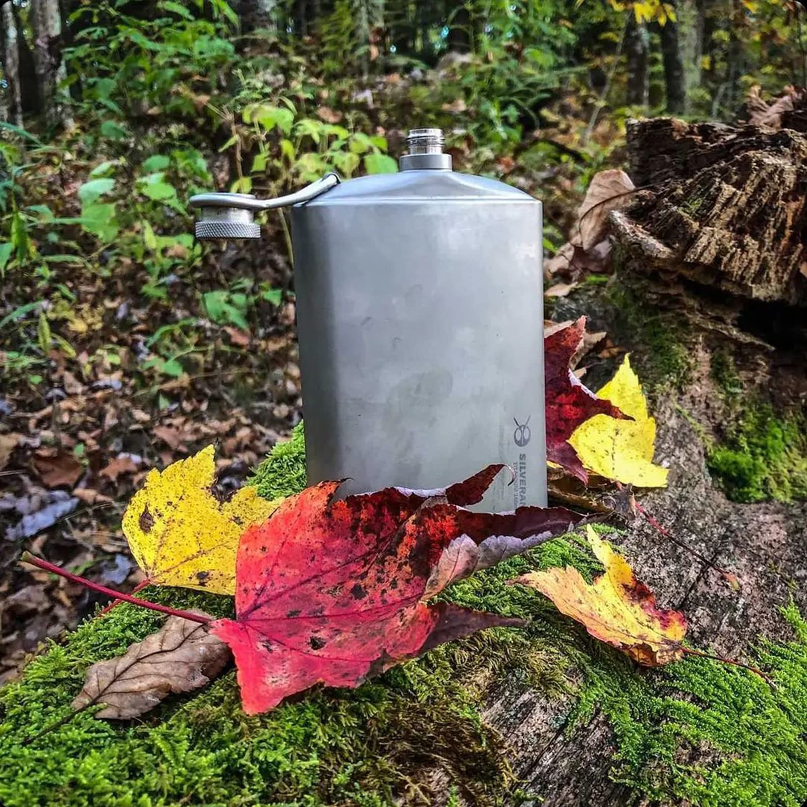 Amazon.co.jp: SILVERANT(シルバーアント) 純チタン製 スキットル U型