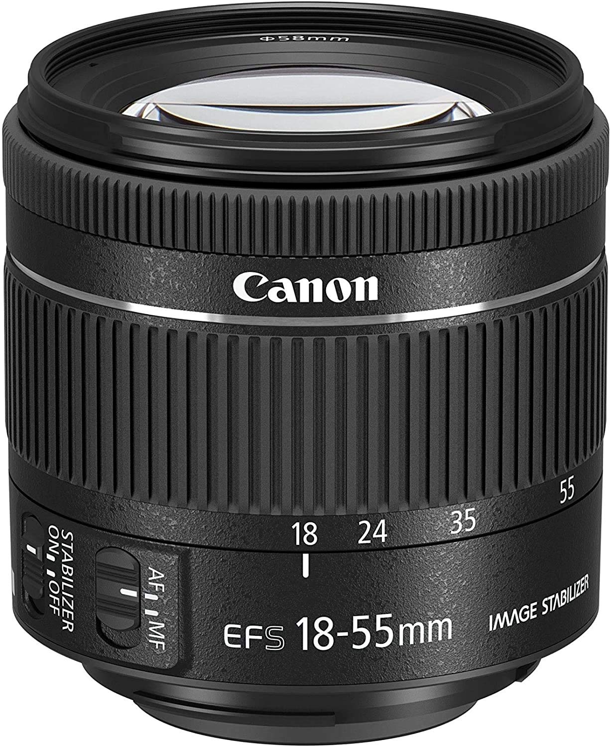 Amazon.co.jp: Canon 標準ズームレンズ EF-S18-55mm F4.0-5.6IS STM