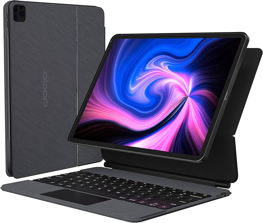 Amazon.com: doqo Magnetic iPad Keyboard Case for iPad Pro 2021 5th