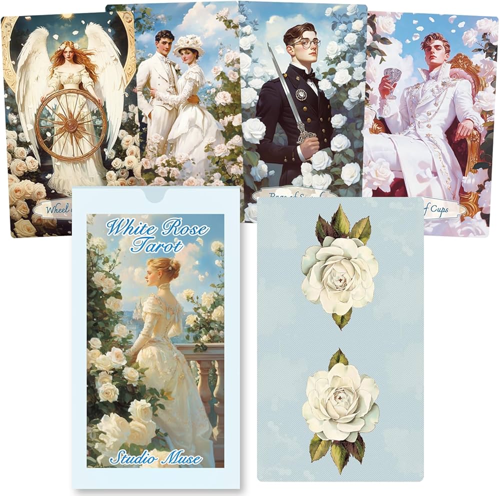 Amazon.co.jp: 【正規輸入・少部数】White Rose Tarot ホワイトローズ