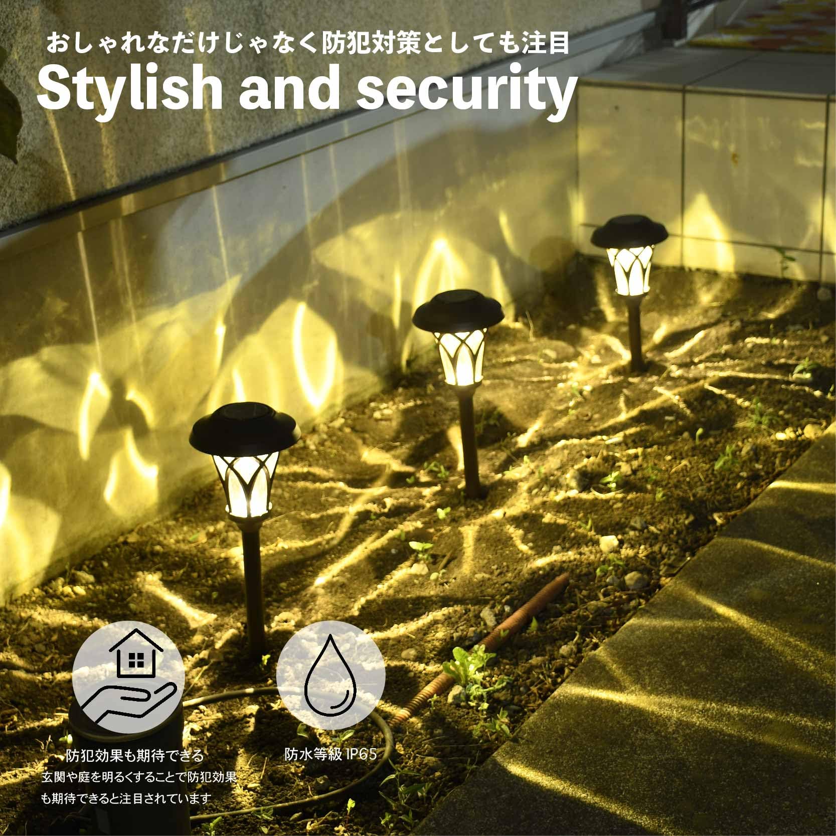 Amazon.co.jp: ファンライフプラス㈱ 防犯 お洒落 きれい ウォーム