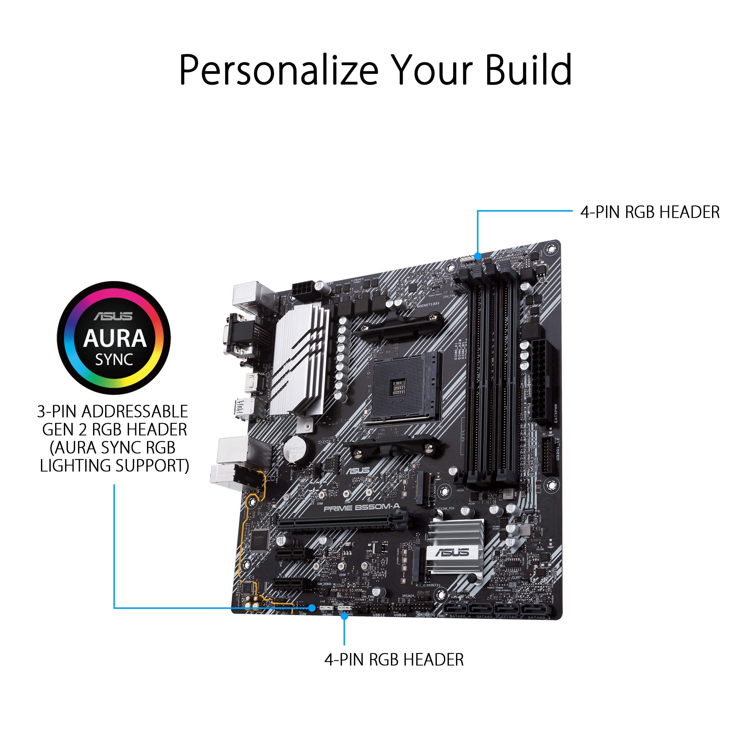 Amazon.com: ASUS Prime B550M-A WiFi II AMD Micro ATX Motherboard