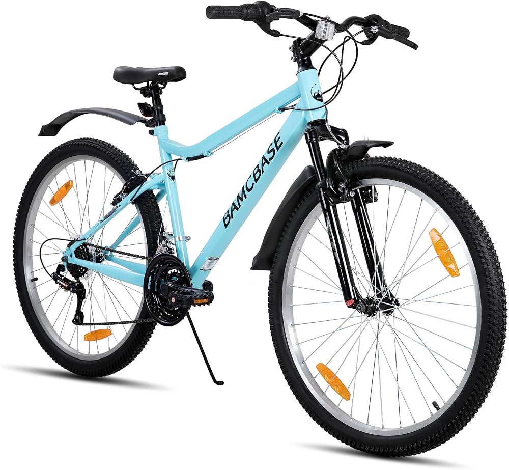 Amazon | BAMCBASE クロスバイク 26・27・29インチ 18速 Vブレーキ