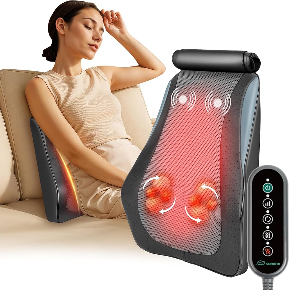 Amazon.com: Snailax Back Massager for Back Pain Deep Tissue