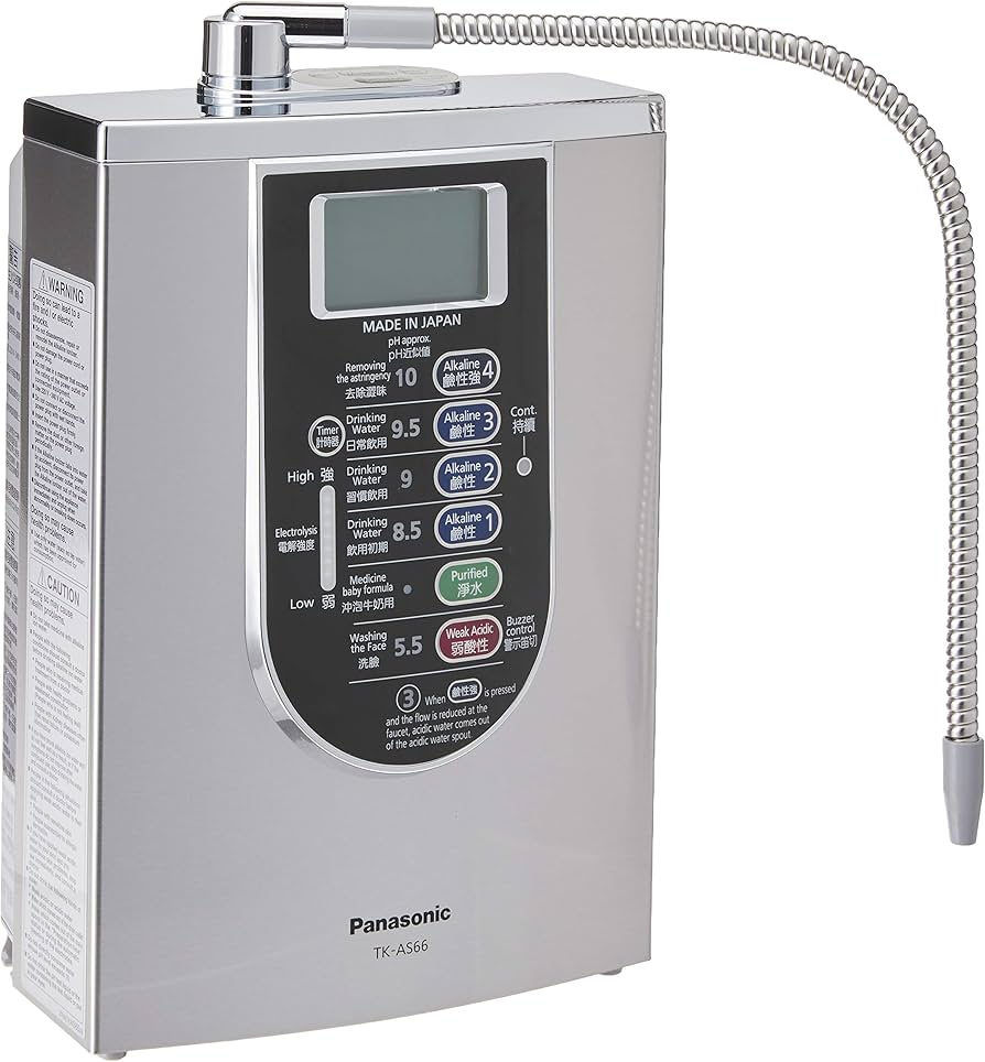 Panasonic TK-AS66-ZEX Water Alkaline Ionizer, 130W Silver : Amazon