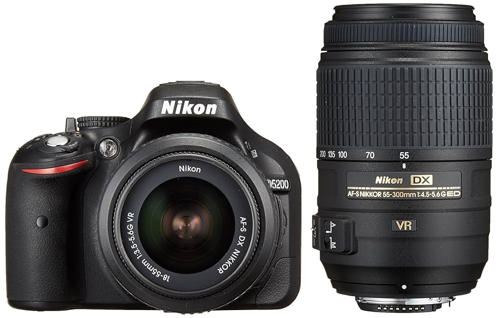 ニコン Nikon D5200☆初心者に最適☆スマホ転送可☆動画撮影可