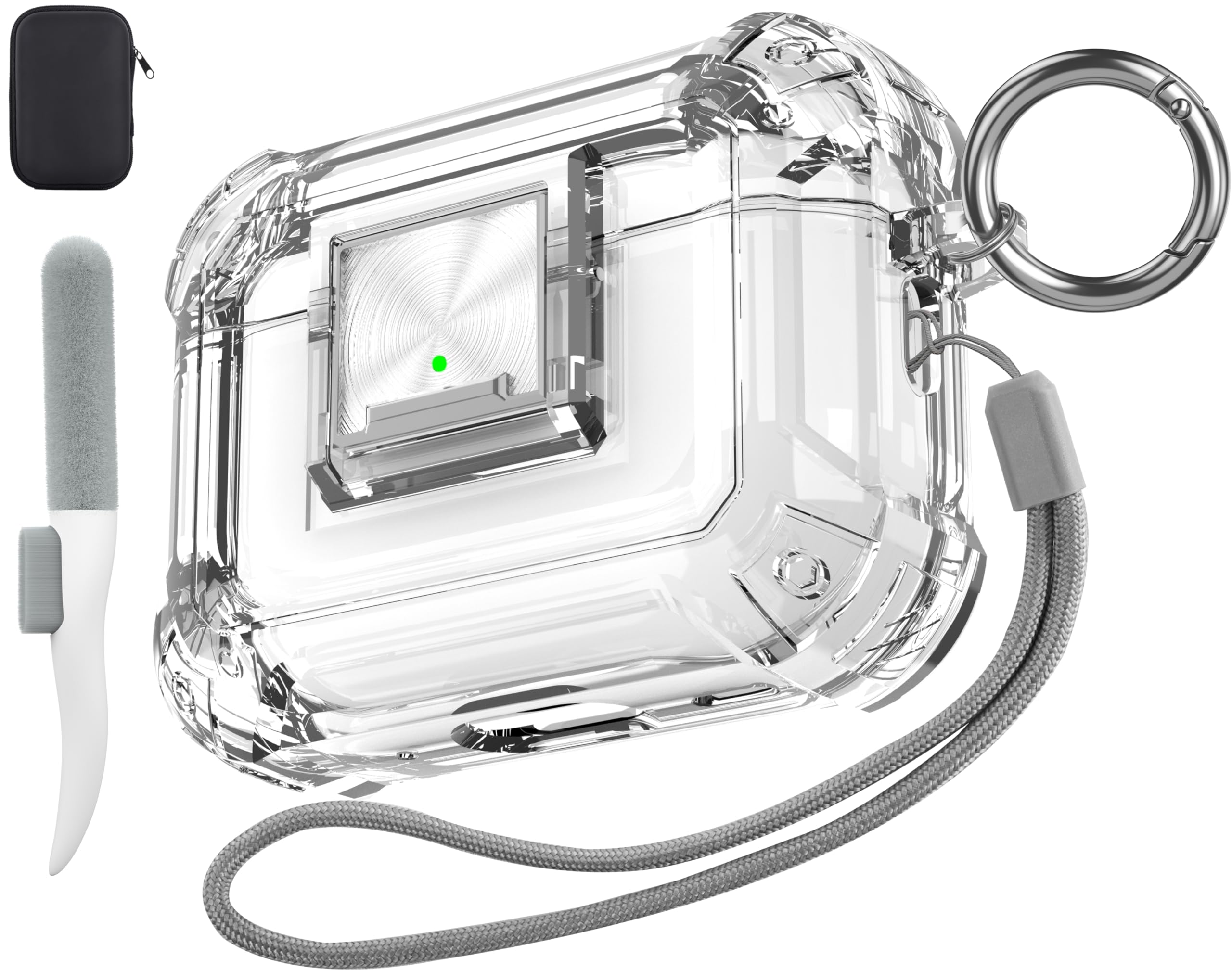 Amazon | Valkit Airpods Pro 第2世代/第1世代ケース クリア