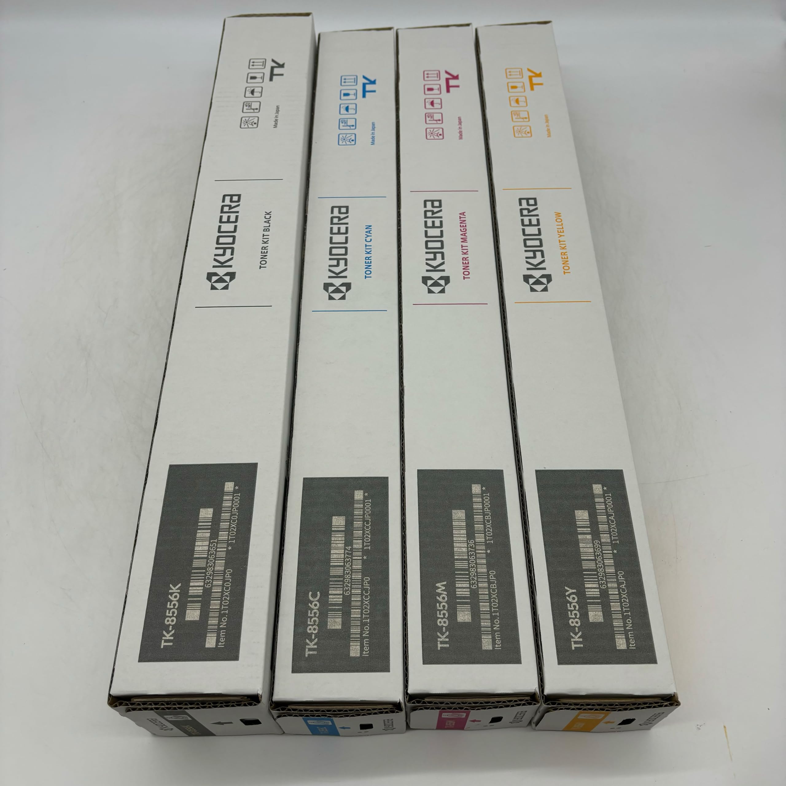 Amazon.co.jp: 京セラ 純正品 TK-8556 K/C/M/Y 4色セット トナー