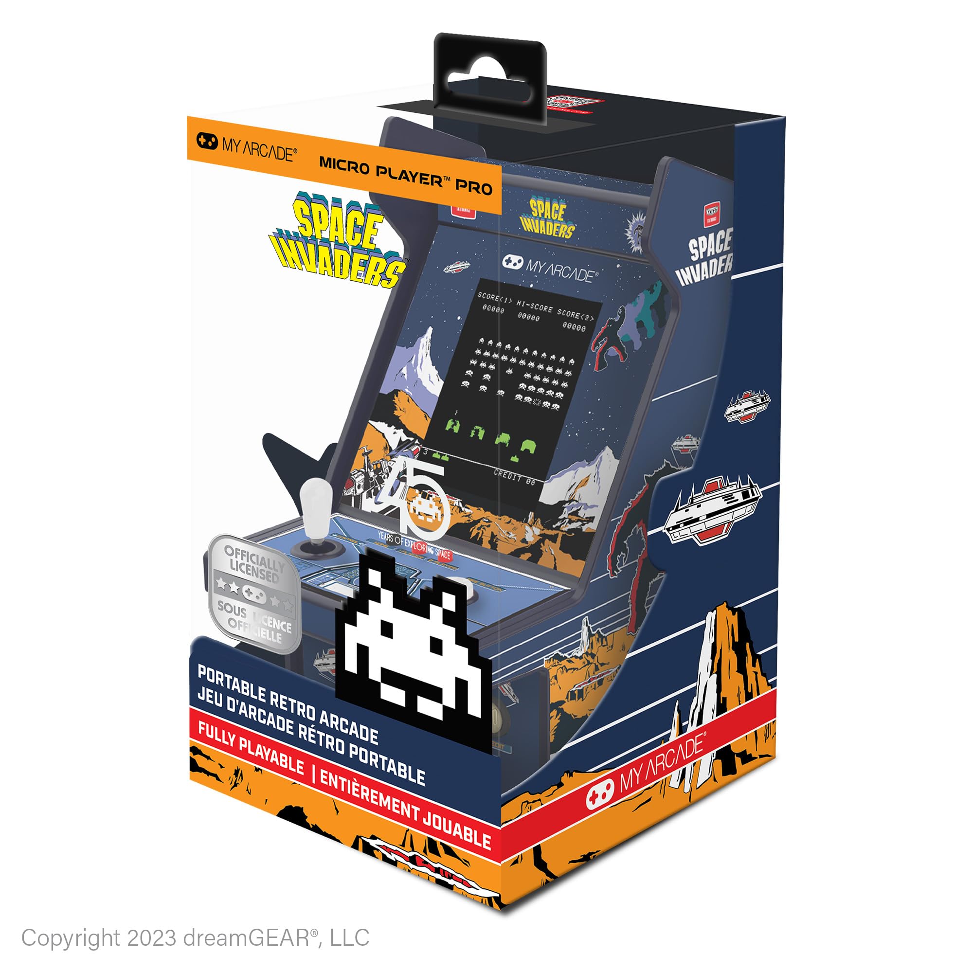 Amazon.co.jp: My Arcade Space Invaders 6.75インチ、レトロビデオ